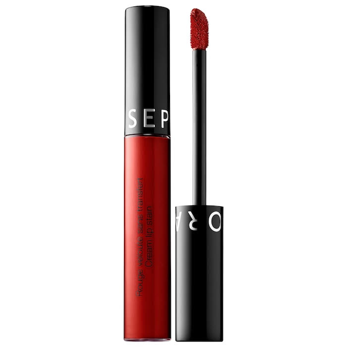 Sephora lip stain 97 red desert1